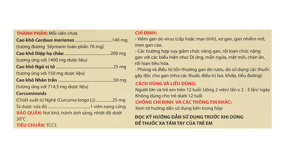 Silymax Complex trị viêm gan do virus, xơ gan, gan nhiễm mỡ