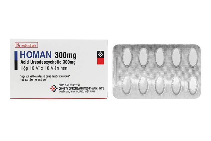 Thuốc Homan 300mg hộp 100 viên