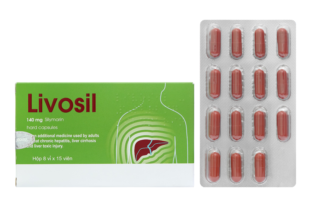 Livosil 140mg hỗ trợ trị bệnh lý về gan