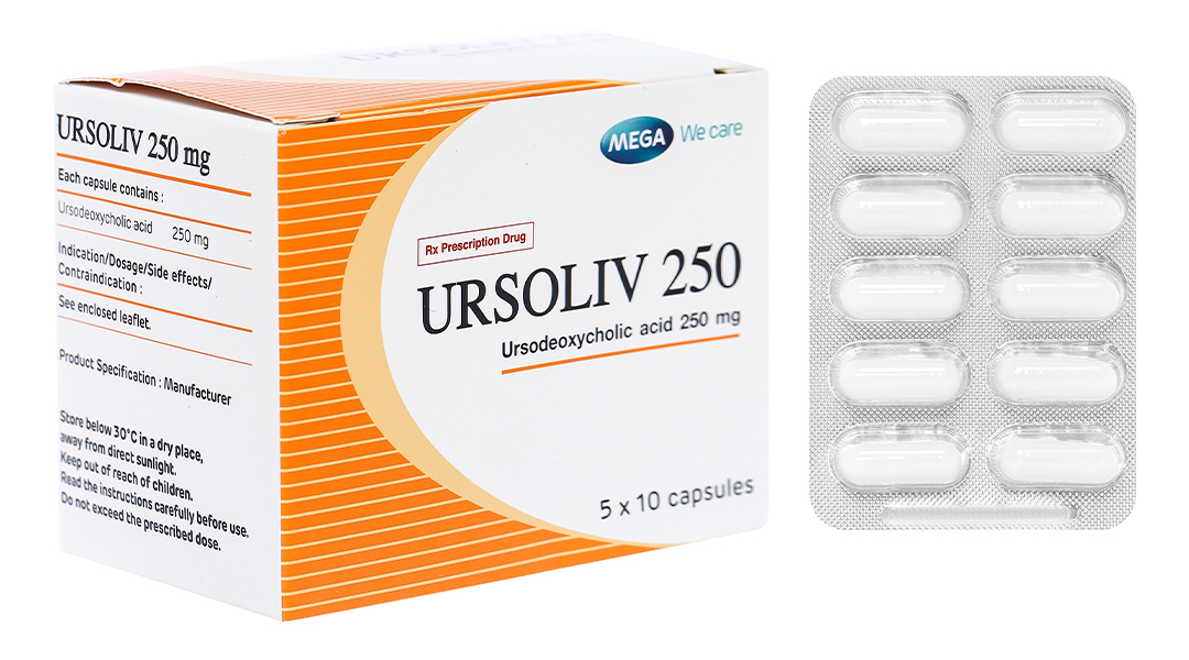 Ursoliv 250 hỗ trợ trị bệnh lý về gan mật
