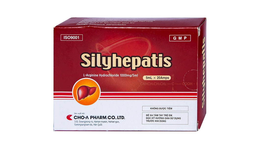 Siro Silyhepatis trị duy trì tăng amoniac máu
