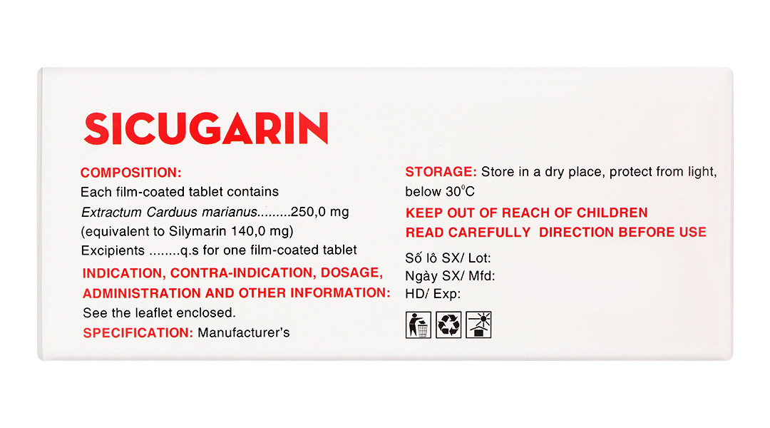 Sicugarin hỗ trợ trị bệnh viêm gan mãn tính, xơ gan