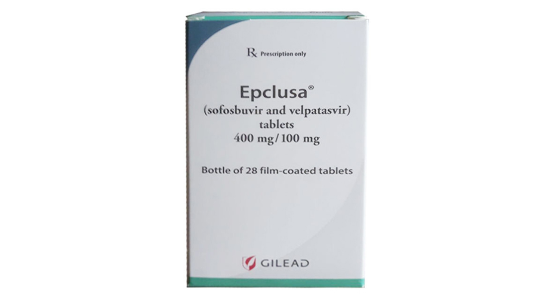 Epclusa 400mg/100mg hỗ trợ trị viêm gan C mạn tính