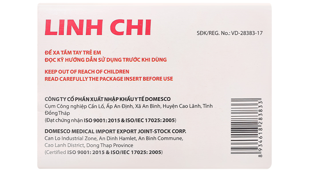 Linh Chi Domesco tăng cường chức năng gan, điều hòa huyết áp