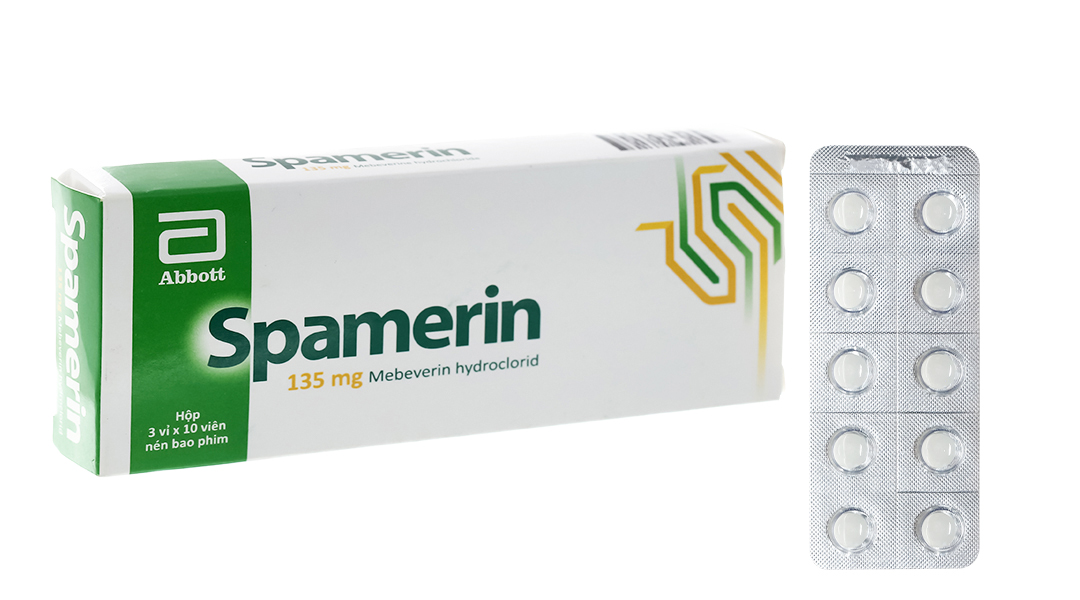 Spamerin 135mg trị các triệu chứng của hội chứng ruột kích thích
