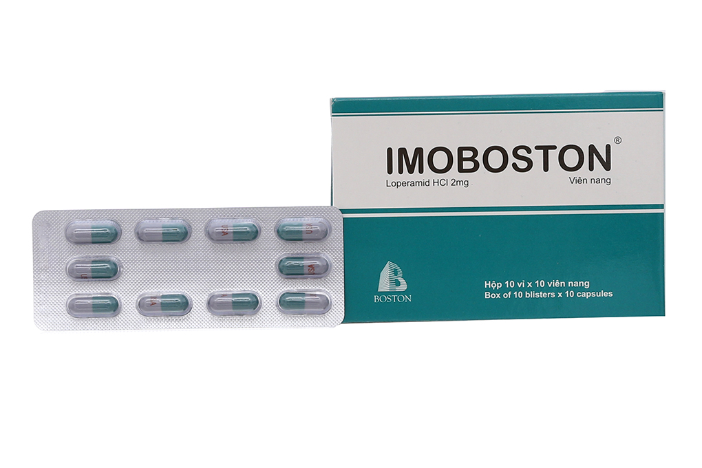 Imoboston 2mg trị tiêu chảy cấp và mạn