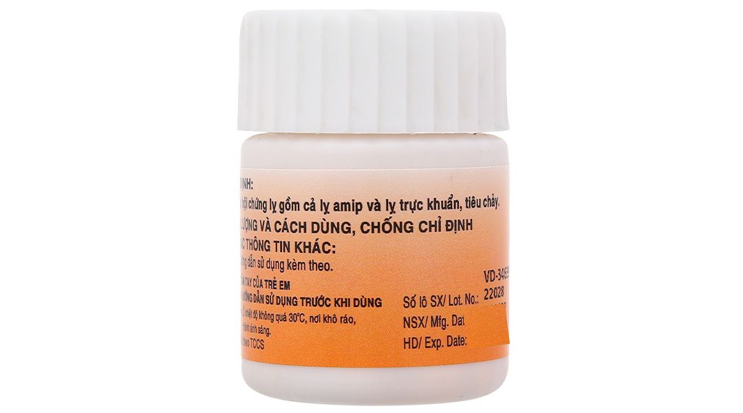 Berberal 10mg trị lỵ gồm lỵ amid và lỵ trực khuẩn, tiêu chảy