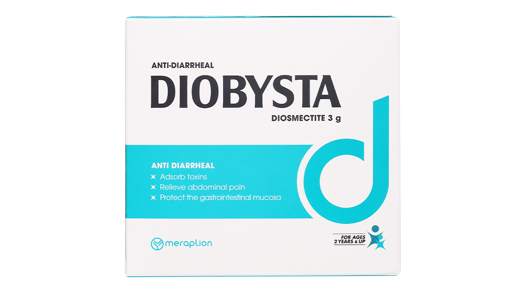 Hỗn dịch uống Diobysta trị tiêu chảy