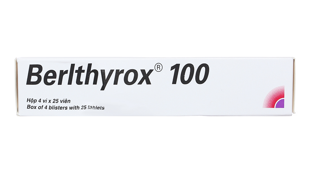 Berlthyrox 100 điều trị bệnh lý tuyến giáp