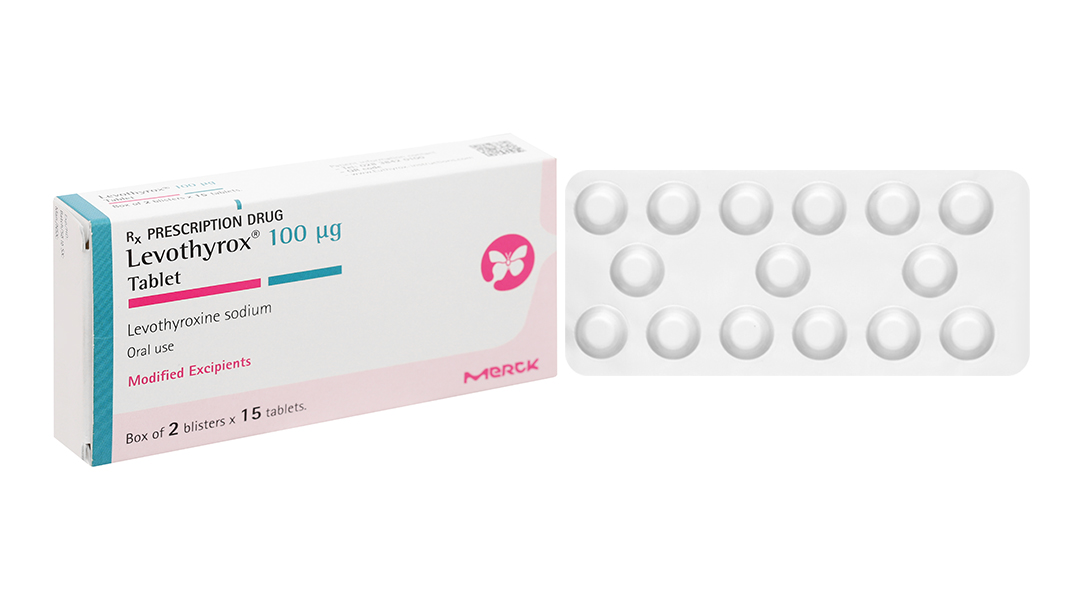 Levothyrox 100µg điều trị bệnh lý tuyến giáp