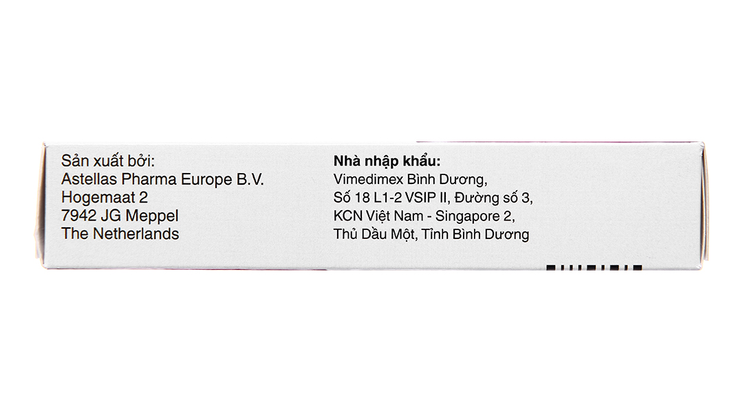 Vesicare 5mg trị tiểu không tự chủ