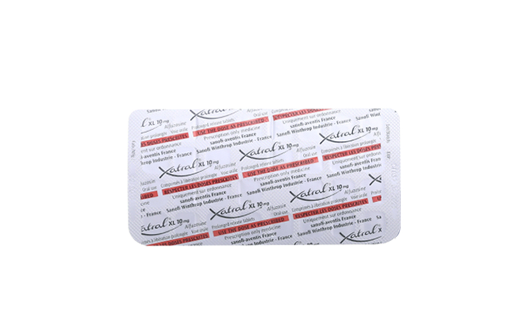 Xatral XL 10mg trị triệu chứng chức năng của phì đại tuyến tiền liệt