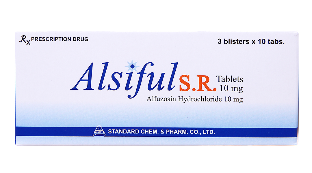 Thuốc Alsiful S.R Tablets 10mg trị phì đại tuyến tiền liệt - 01/2026 ...