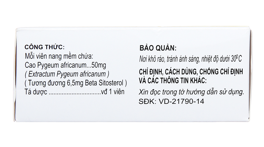 ShineTadeno 50mg trị rối loạn đường tiểu