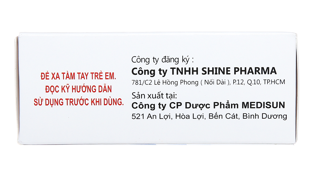ShineTadeno 50mg trị rối loạn đường tiểu
