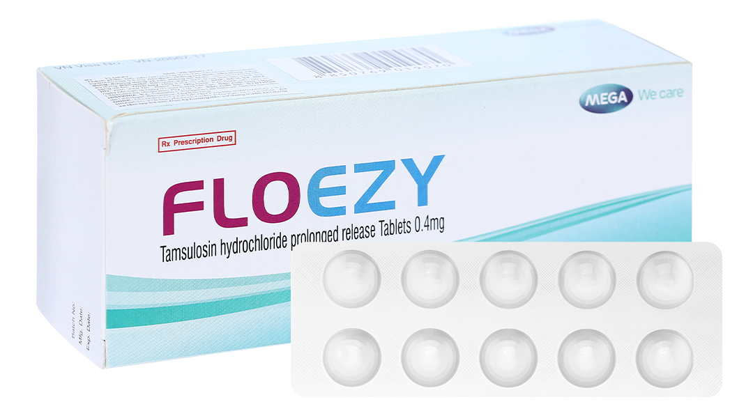 Floezy 0.4mg trị phì đại tuyến tiền liệt