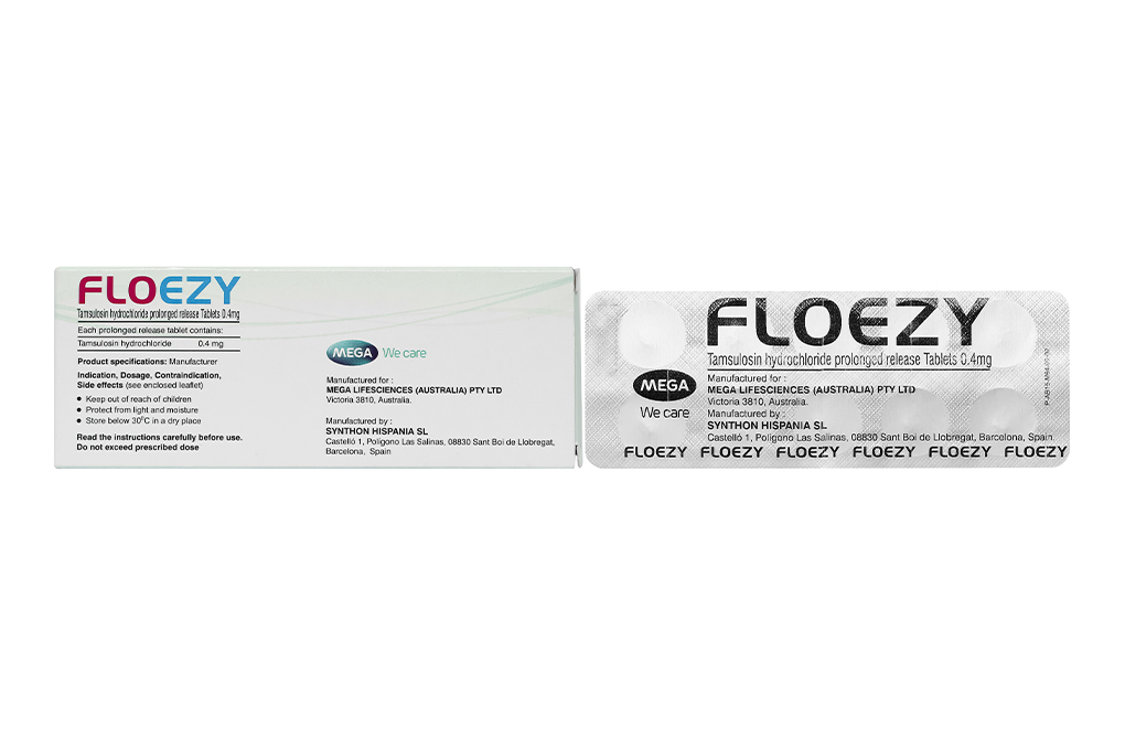 Floezy 0.4mg trị phì đại tuyến tiền liệt