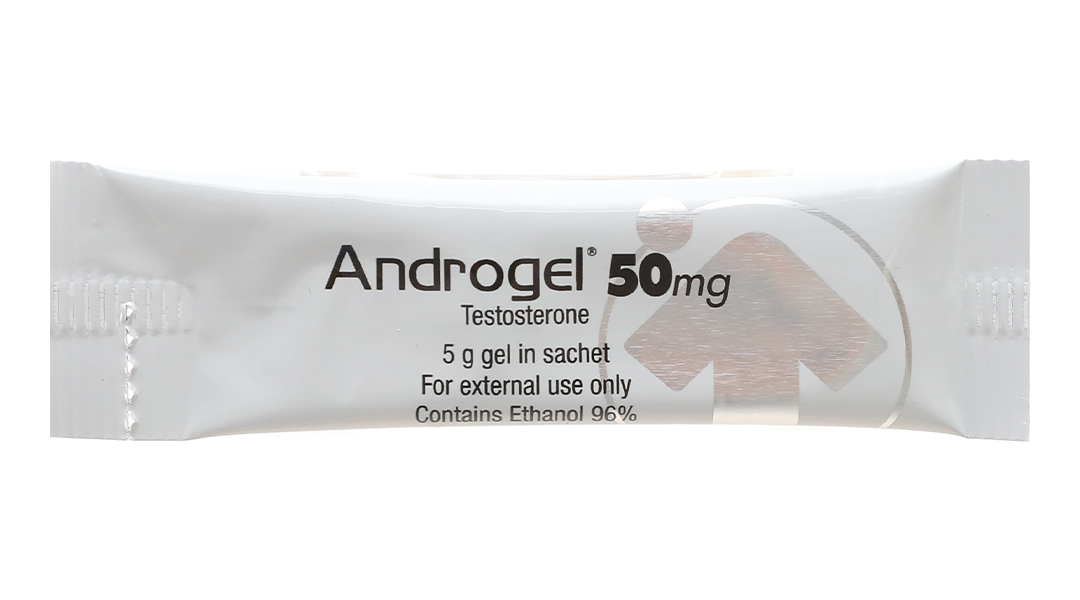 Gel bôi Androgel 50mg bổ sung testosterone