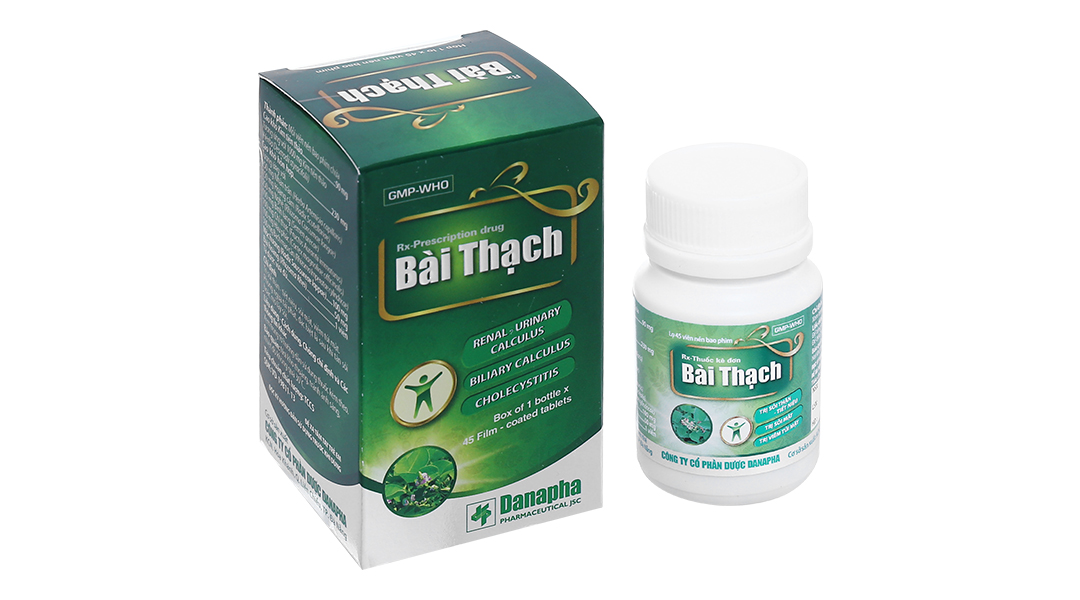 Bài Thạch Danapha điều trị sỏi thận, sỏi mật