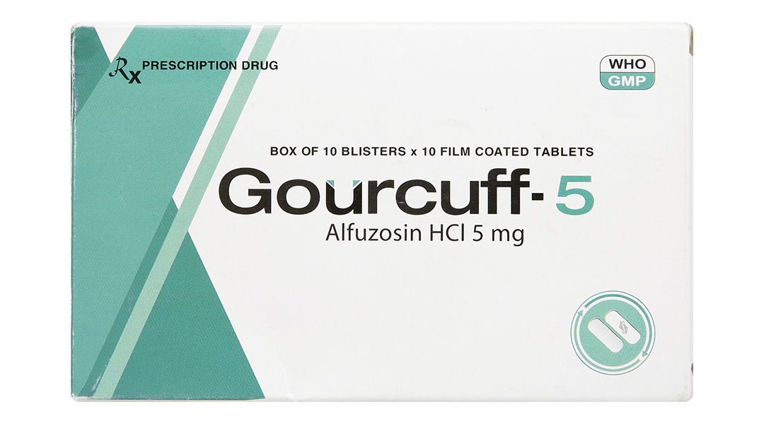 Gourcuff-5 trị triệu chứng phì đại u tuyến tiền liệt lành tính