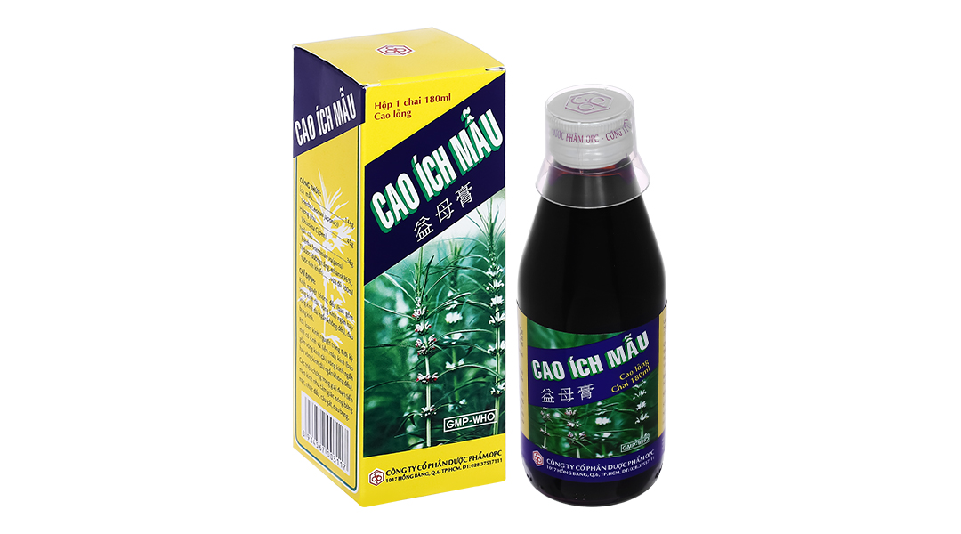 Cao Ích Mẫu 180ml: Lợi Ích, Hướng Dẫn Sử Dụng và Đánh Giá