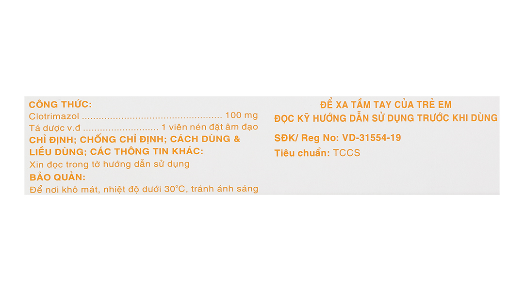 Viên đặt âm đạo Metrima 100 trị bệnh nấm Candida ở âm hộ, âm đạo