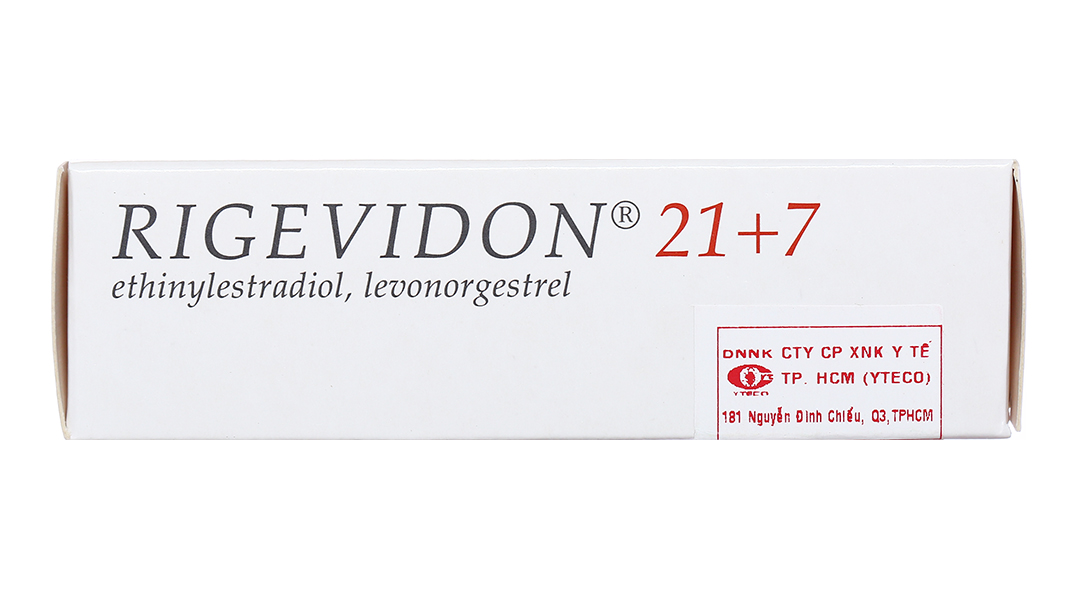 Rigevidon 21+7 thuốc tránh thai hằng ngày