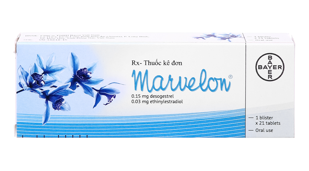 Thông tin về thuốc tránh thai Marvelon