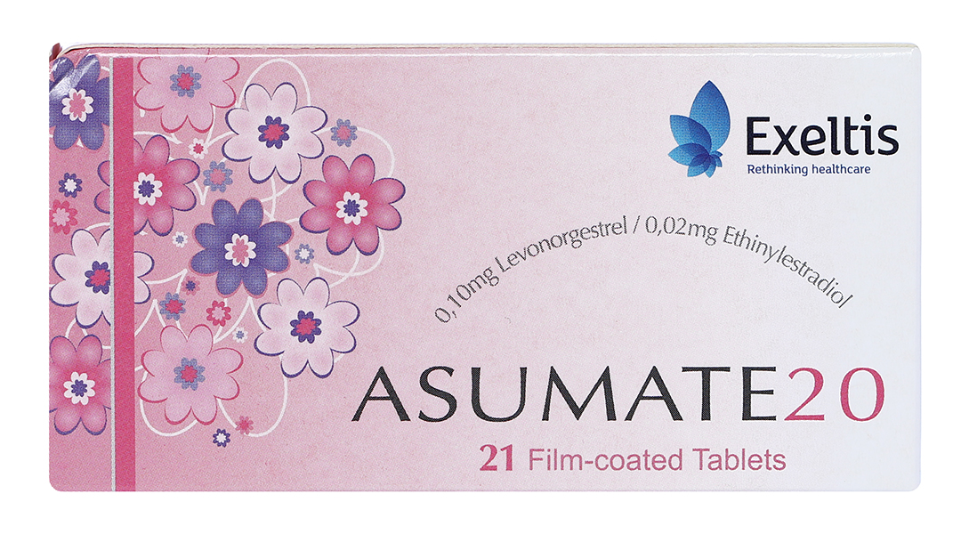 Asumate 20 thuốc tránh thai hằng ngày