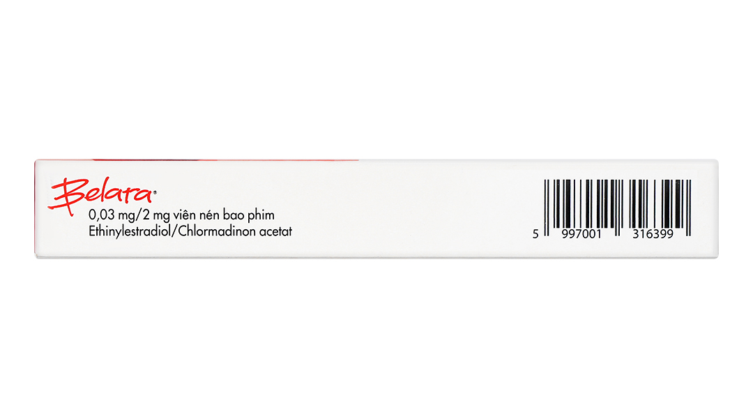 Belara 0.03mg/2mg thuốc tránh thai hằng ngày