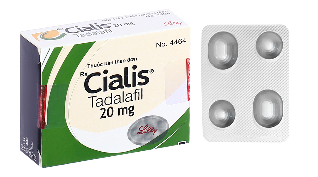 Cialis 20mg trị rối loạn cương dương