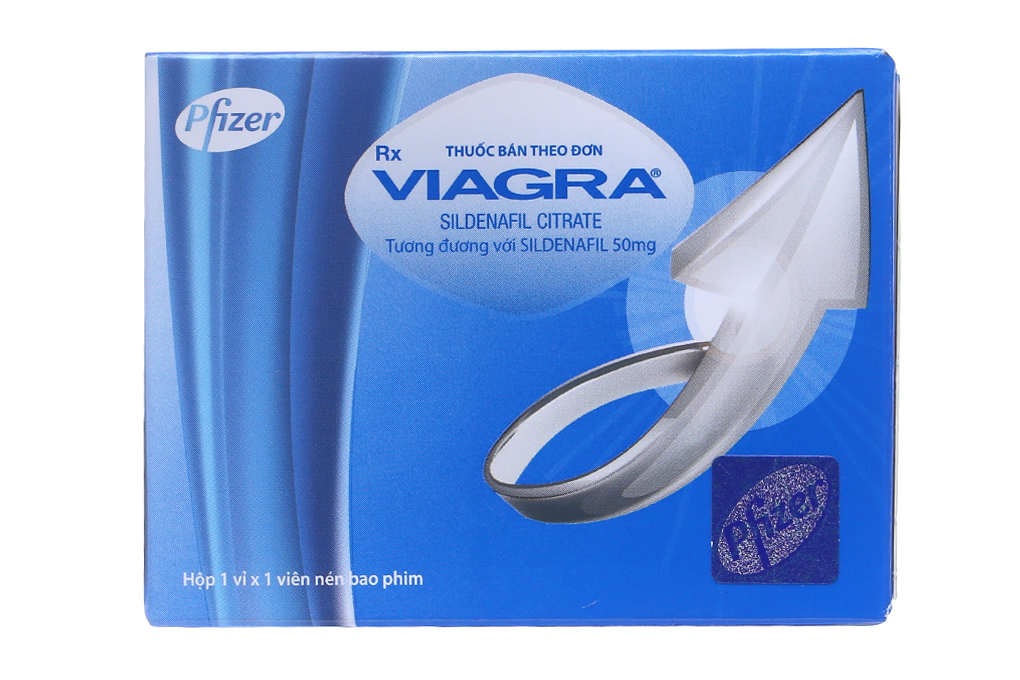 Viagra 50mg trị rối loạn cương dương