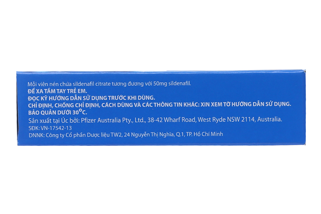 Viagra 50mg trị rối loạn cương dương