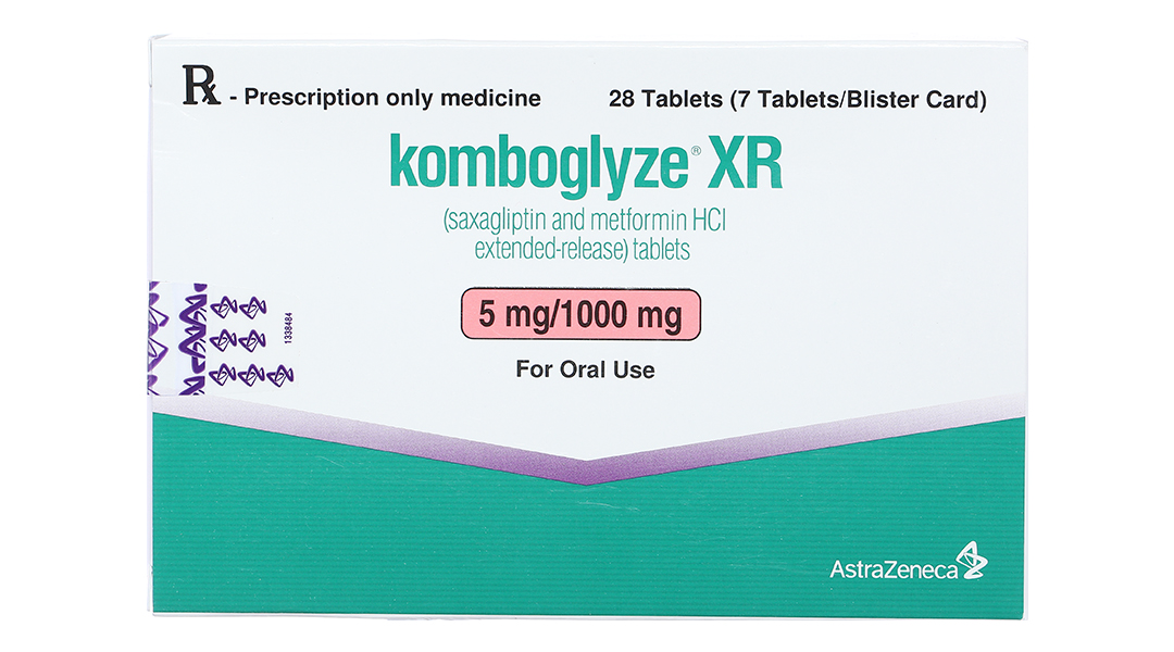 Komboglyze XR 5mg/1000mg trị đái tháo đường tuýp 2