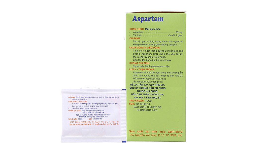 Aspartam Pharmedic