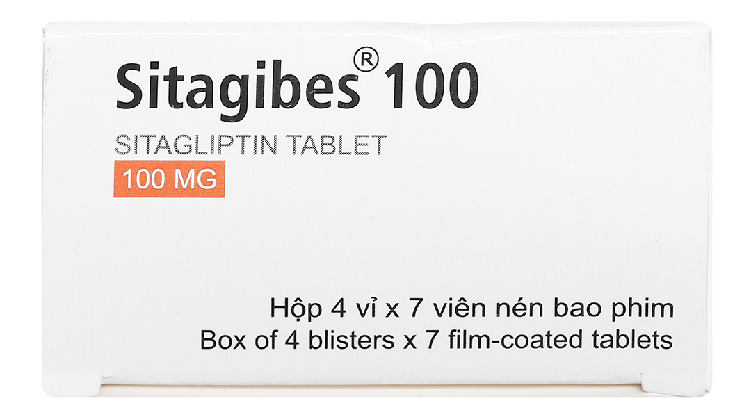 Sitagibes 100 trị đái tháo đường tuýp 2