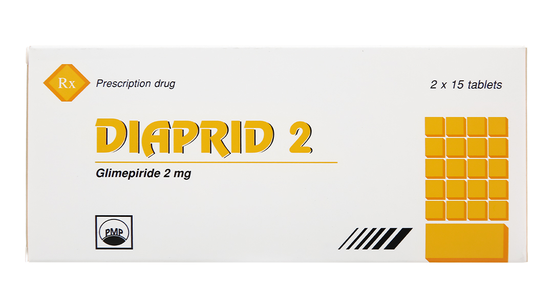 Diaprid 2 trị đái tháo đường