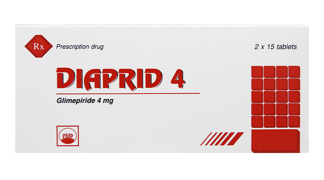 Diaprid 4 trị đái tháo đường tuýp 2 không phụ thuộc insulin