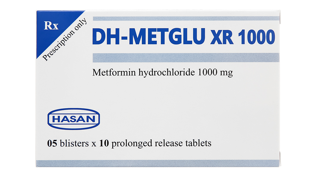 DH-Metglu XR 1000 trị đái tháo đường tuýp 2