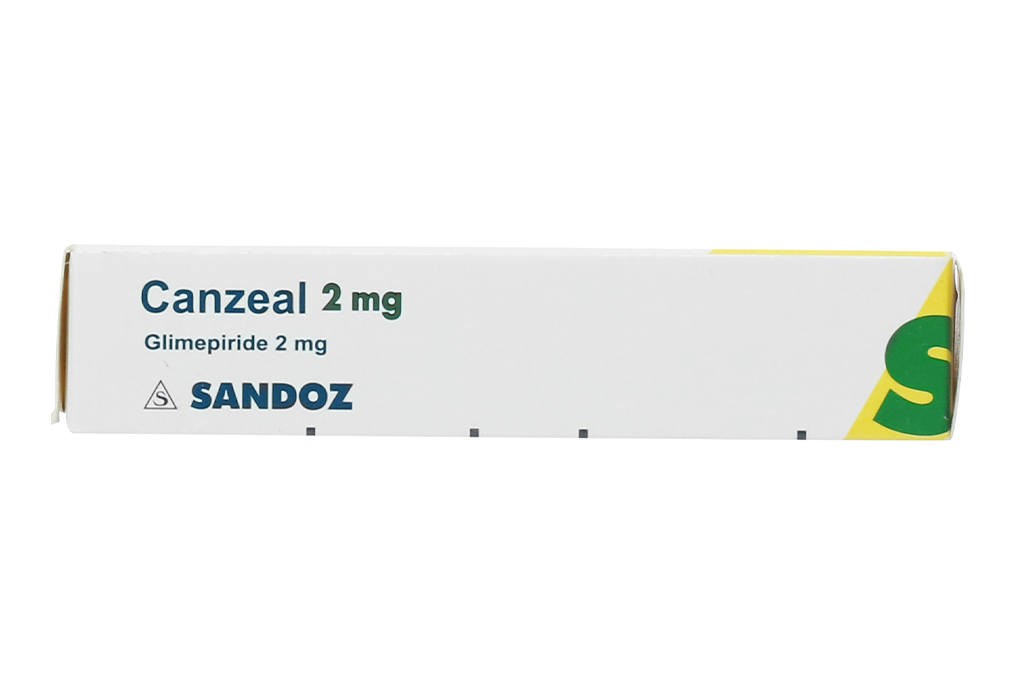 Canzeal 2mg trị đái tháo đường