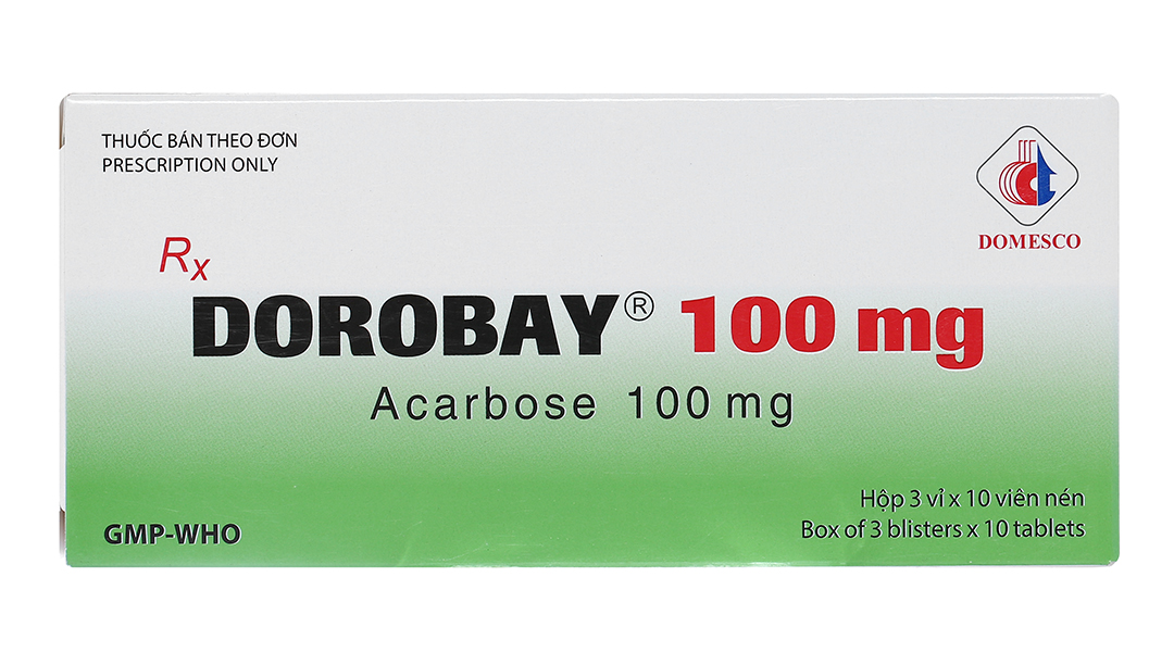 Dorobay 100mg trị đái tháo đường tuýp 2