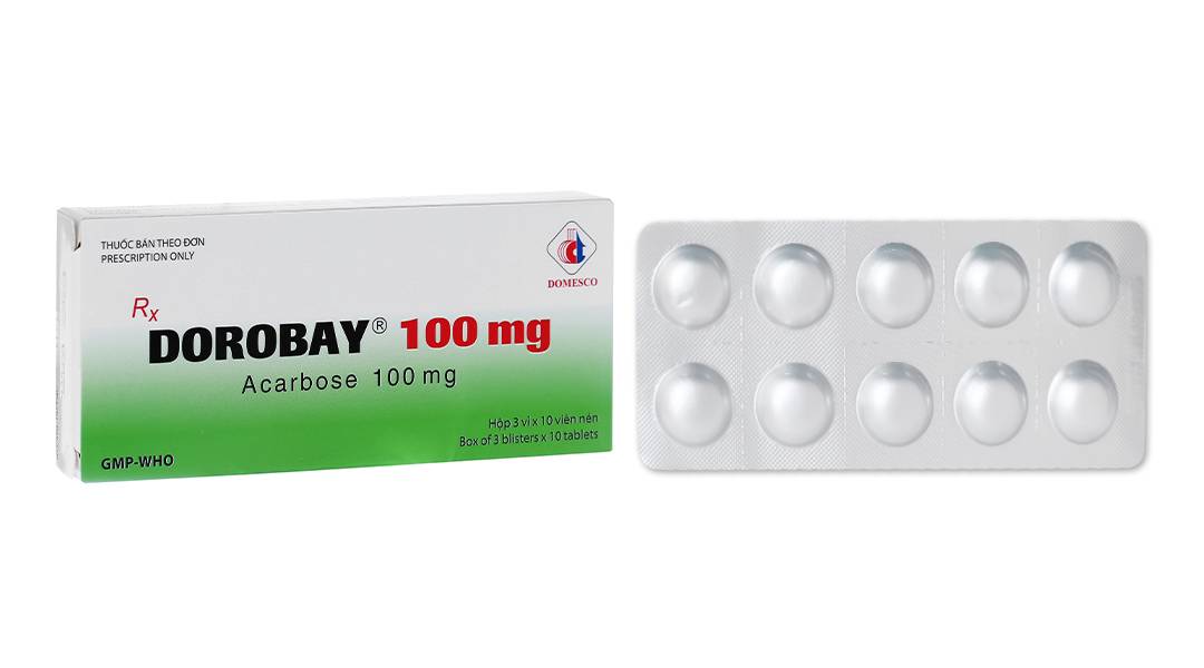 Dorobay 100mg trị đái tháo đường tuýp 2