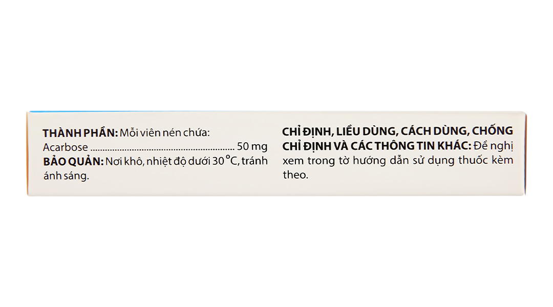 Dorobay 50mg điều trị đái tháo đường tuýp 2