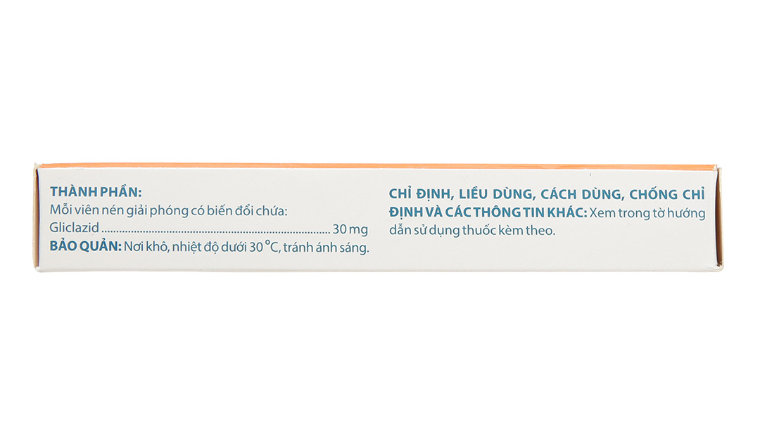 Dorocron MR 30mg trị đái tháo đường