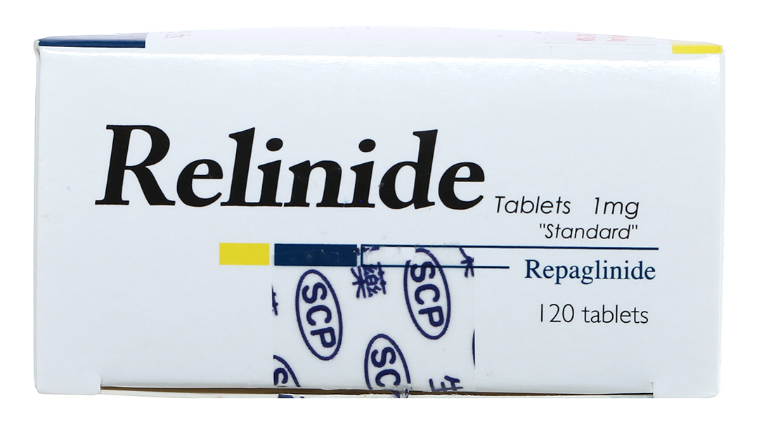 Relinide 1mg trị đái tháo đường tuýp 2
