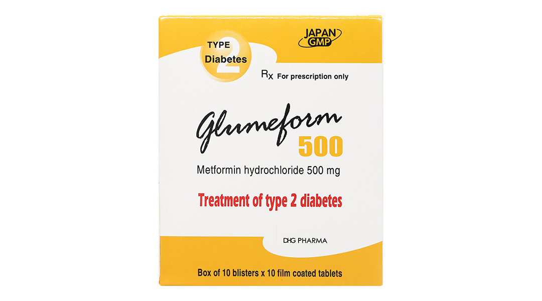 Glumeform 500 trị đái tháo đường tuýp 2