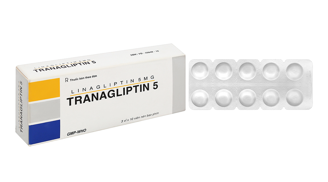 Tranagliptin 5 trị đái tháo đường tuýp 2