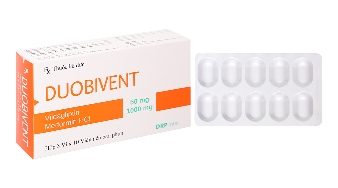 Duobivent trị đái tháo đường tuýp 2