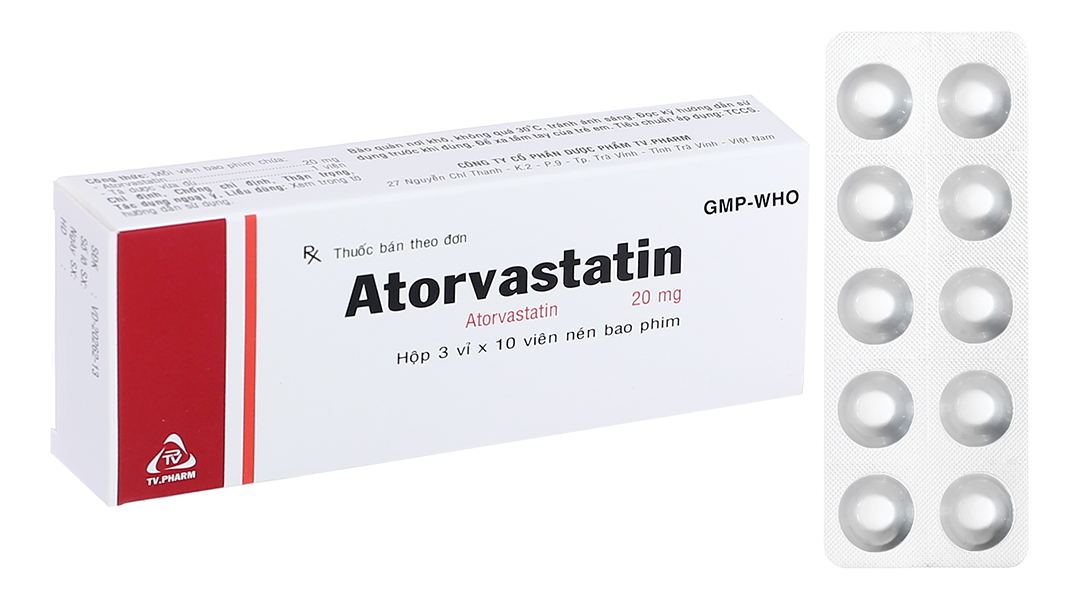 Thuốc mỡ máu Atorvastatin 20mg: Giải pháp hiệu quả cho sức khỏe tim mạch