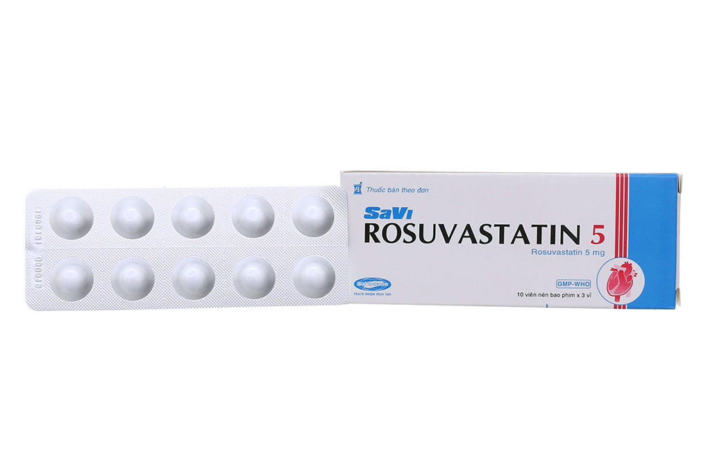 Thành phần và dạng bào chế của Rosuvastatin 5mg